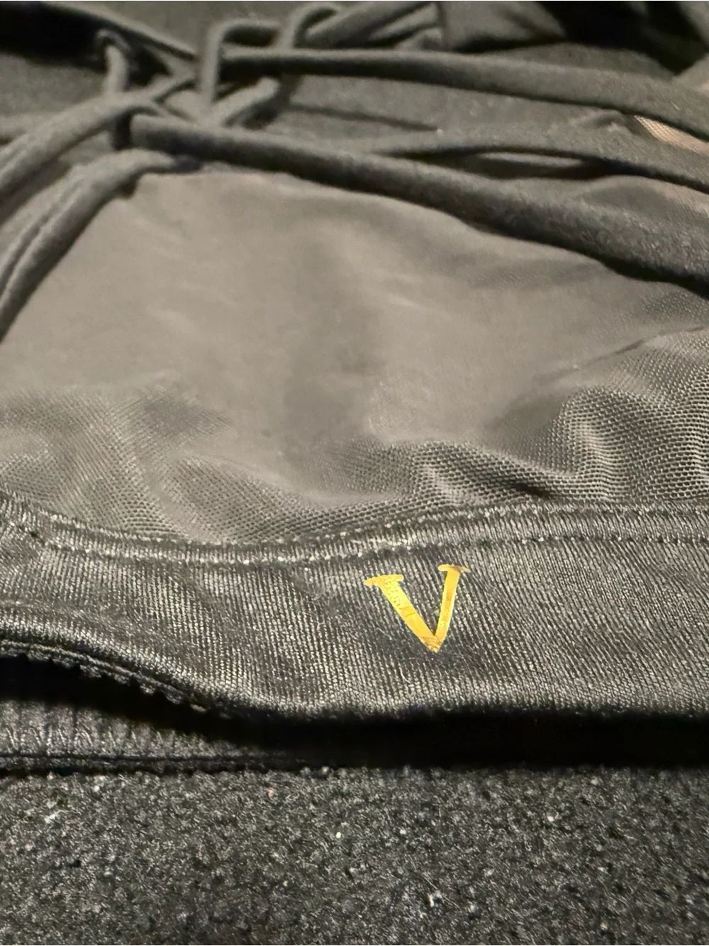 Victoria's Secret Black Strappy Sports Bra